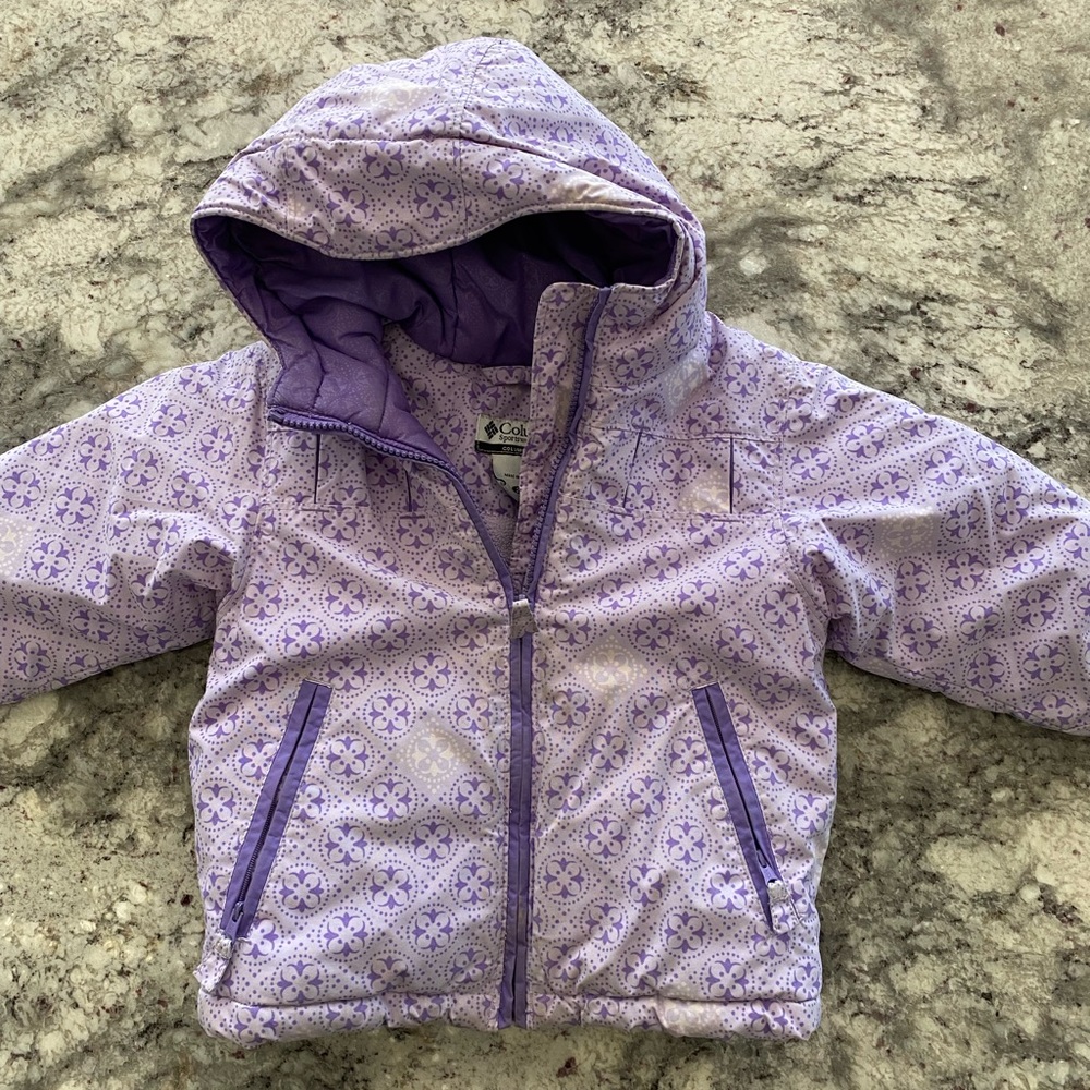 Toddler girl Columbia coat in 2t